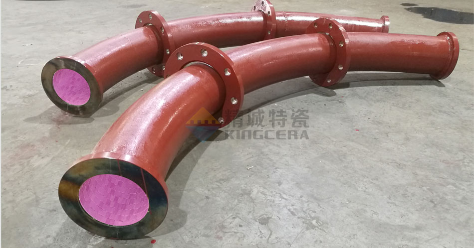 尊龙凯时人生就是搏特瓷耐磨陶瓷煤粉管路